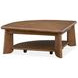 Tanner Tawny Brown Free Form Lift Top Cocktail Table
