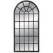 Berwyn Dark Brown Arched Floor Mirror