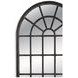 Berwyn Dark Brown Arched Floor Mirror
