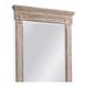 Ione Distressed Gray Rectangular Floor Mirror