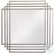 Gillis Silver Leaf Wall Mirror