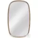 Priscott Natural Mango Wood Rectangular Wall Mirror