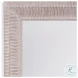 Janelle Distressed White Floor Mirror