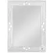 Epsilon Weathered White Wall Mirror