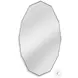 Turning Leaf Silver Leaf Wall Mirror