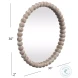 Zeena Whitewash Wall Mirror