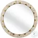 Global Gold And White Wall Mirror