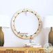 Global Gold And White Wall Mirror
