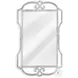 Carthage Weathered Whitewash Wall Mirror