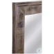 Zip Weathered Grey Floor Mirror