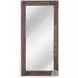 Zip Weathered Grey Floor Mirror