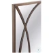 Lattice Bronze Wall Mirror
