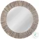 Splay Whitewash Wall Mirror