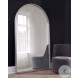 Malia Silver Leaf Floor Mirror