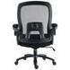 DC 603 BLK Black Upholstered Mesh Desk Chair
