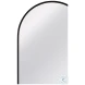 Kai Matte Black Floor Mirror