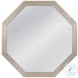 Holiday Plated Silver Wall Mirror