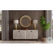 Astern Natural And White Wall Mirror