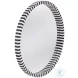 MacArdle Black And Cream Wall Mirror