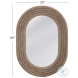 Poole Earthy Brown Wall Mirror