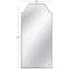 Annabelle Silverleaf Floor Mirror