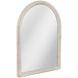 Nichols White Arched Wall Mirror