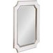 Preston Ant Silver and White Rectangular Wall Mirror
