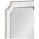Preston Ant Silver and White Rectangular Wall Mirror