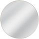 Eltham Ant Gold Round Wall Mirror