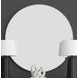 Eltham Ant Gold Round Wall Mirror