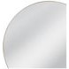 Eltham Ant Gold Round Wall Mirror