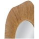 Althea Natural Round Wall Mirror
