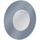 Saturn Smoke Mirror Round Wall Mirror