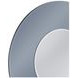 Saturn Smoke Mirror Round Wall Mirror