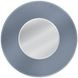 Saturn Smoke Mirror Round Wall Mirror