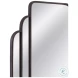 Gatsby Matte Black Wall Mirror