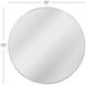 Eltham Silver Round Wall Mirror