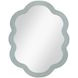 Arianna Matte Light Blue Free Form Wall Mirror