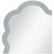 Arianna Matte Light Blue Free Form Wall Mirror