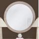 Claire Natural Round Wall Mirror