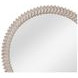 Claire Natural Round Wall Mirror