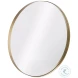 Clarion Brass Wall Mirror