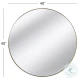 Clarion Brass Wall Mirror