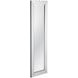 Perry Black and Clear Rectangular Wall Mirror