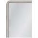 Berylon Silver Rectangular Floor Mirror