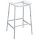Zena Clear 30" Backless Barstool Set of 2