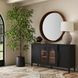 Marcella Natural Round Wall Mirror