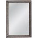 Stepford Black and Cream Rectangular Wall Mirror