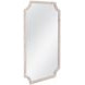 Hendrix Distressed White Rectangular Wall Mirror