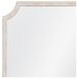Hendrix Distressed White Rectangular Wall Mirror